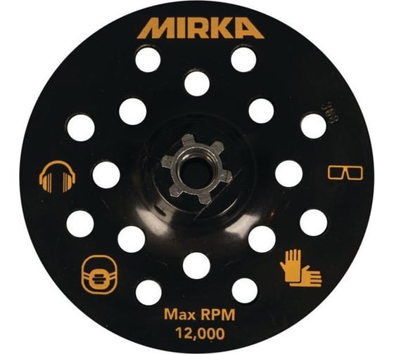 Шлифовальная подошва для PS1437 (125 мм; 17 отв.; M14) MIRKA 9190153001 1