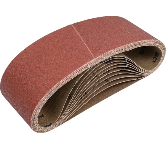 Бесконечная лента AC411Х, 75x533 мм, Р60, 10 шт Interflex 8040602258-10 1