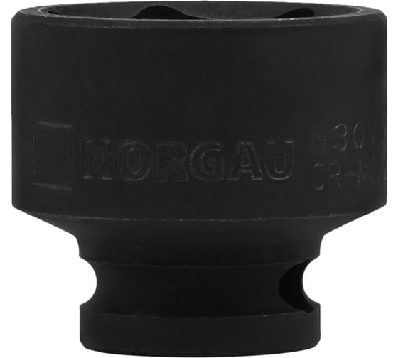 Головка торцевая ударная 6-гранная, тип N30K-24 (24 мм; 3/8”) NORGAU 064021024