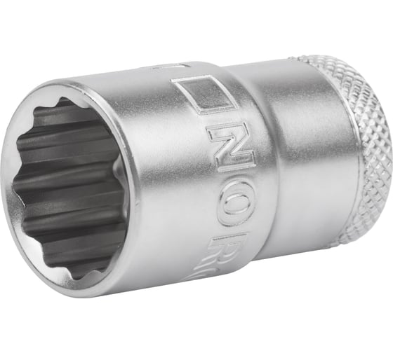 Головка торцевая 12-гр. 1/2" 18 мм ND19-18, NORGAU 063703018