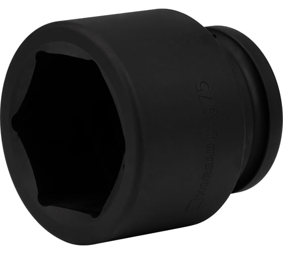 Головка торцевая ударная 6-гранная, тип N37K-75 (75 мм; 1 1/2") NORGAU 064083075