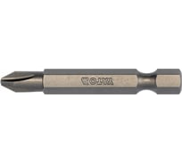 Бита крестовая PH2, 1/4", 50 мм, 10 шт YATO YT-78152