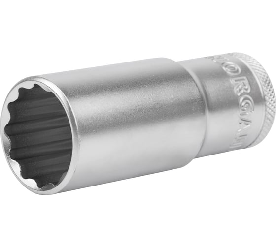 Головка торцевая удлиненная 12-гр. 1/2" 27 мм, тип ND19L-27 NORGAU 063711027