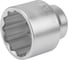 Головка 12-гранная (1", 75 мм,) тип ND21-75, NORGAU 063903075 1