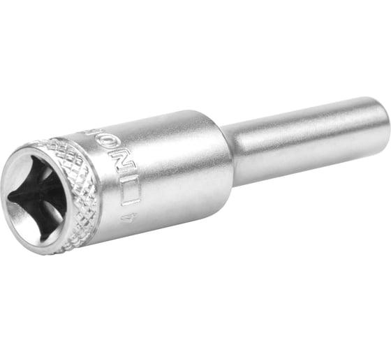 Головка торцевая удлиненная 6-гр. 1/4" 4 мм тип N20L-4 NORGAU 063507040