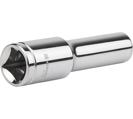 Головка торцевая удлиненная 6-гранная. 1/2"-1/2" тип N19L-1/2 NORGAU 063718011
