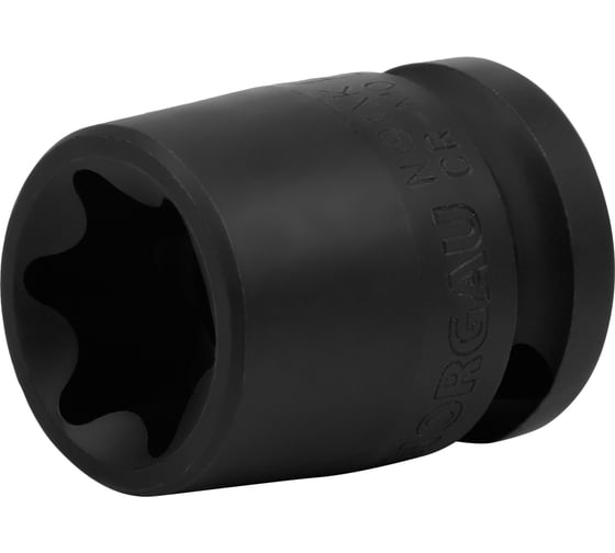 Головка торцевая ударная для наружного TORX, тип N19TXK-E24 (1/2", 24 мм) NORGAU 064049024