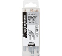 Набор сверл по металлу №1 Эксперт (11 шт; 2-8 мм; HSS M2 TIN 135; DIN 338) Профоснастка 160101001