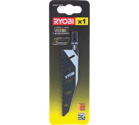 Пилка для лобзика по дереву (100 мм; 10TPI) Ryobi RAK01JSFC 5132002696