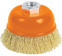 Щетка чашечная для УШМ (100 мм; M14) Кратон 1 11 02 005