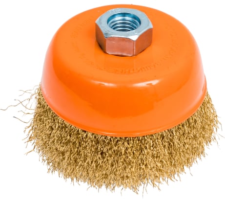 Щетка чашечная для УШМ (100 мм; M14) Кратон 1 11 02 005