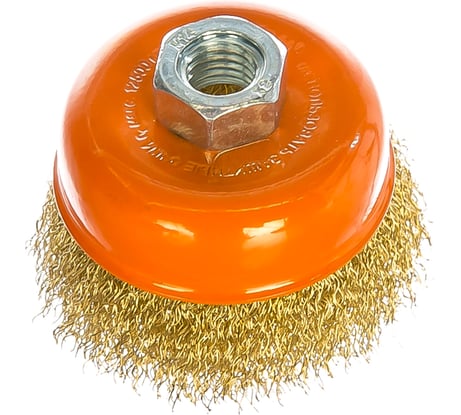 Щетка чашечная для УШМ (75 мм; M14) Кратон 1 11 02 004