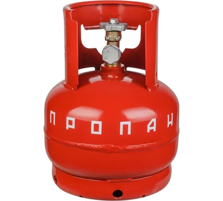 Баллон газовый 5 л, вентиль NOVOGAZ 00000000005