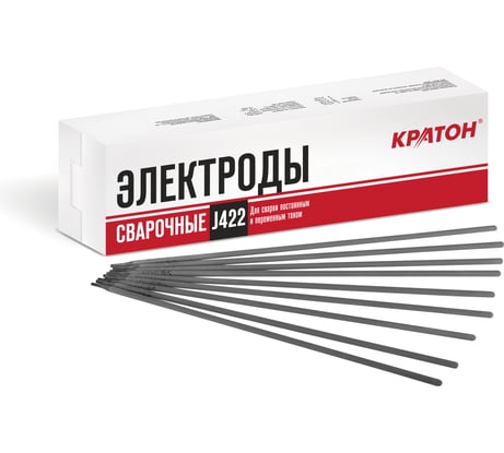 Электрод J422 (5 кг; 5 мм) для дуговой сварки Кратон 1 19 01 004
