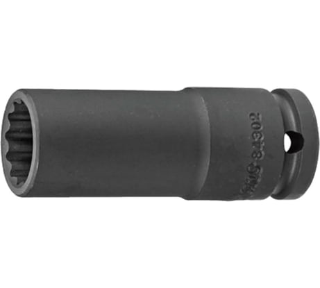 Головка ударная длинная 12-гранная 13 мм, 1/2"DR HANS 84302M13