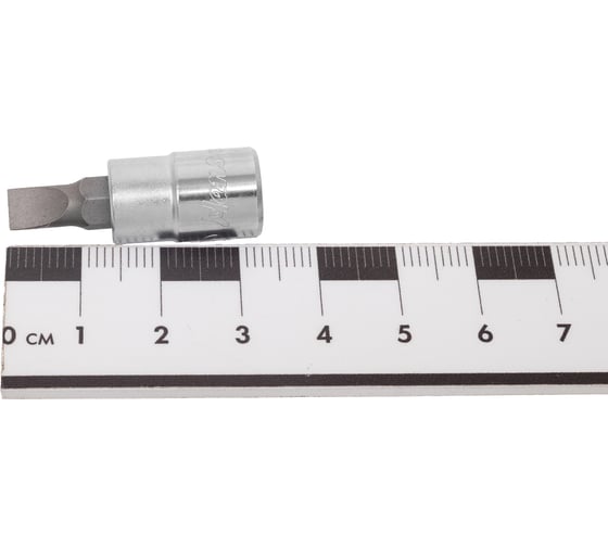 Короткая торцевая вставка SL5.5 мм, 1/4"DR HANS 2021M055