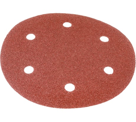 Круг шлифовальный (5 шт; 225 мм; P60; 6 отверстий) АЯ-ТЕХ 4673729815130