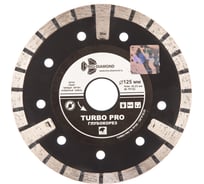 Диск алмазный отрезной Турбо Глубокорез Pro (125х22.23 мм) TRIO-DIAMOND TP152 15622890