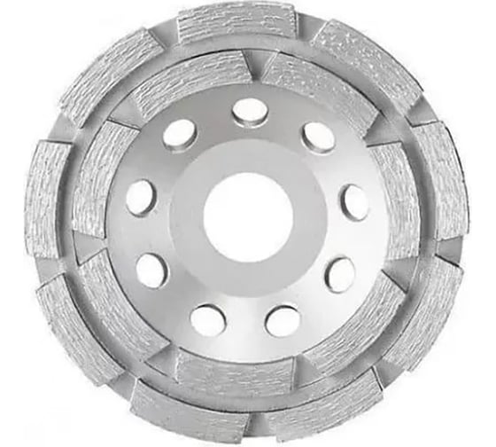 Чашка фреза алмазная сегмент двухрядная 125 мм Strong СTД-14500125