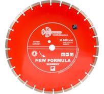 Диск алмазный отрезной Сегментный New Formula (400х25.4 мм) TRIO-DIAMOND S210