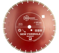 Диск алмазный отрезной Сегментный New Formula (400х25.4 мм) TRIO-DIAMOND S210 15622871