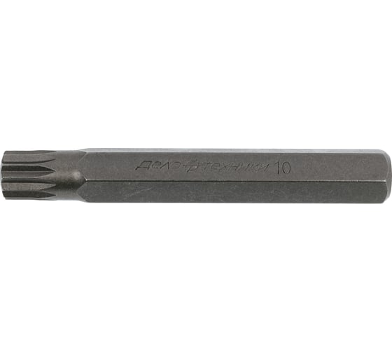 Бита SPLINE (М10; 3/8"; 75 мм) Дело Техники 626710 1