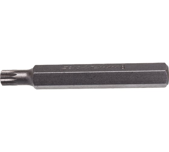 Бита SPLINE (М8; 3/8"; 75 мм) Дело Техники 626708
