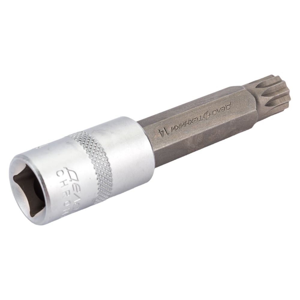 Головка торцевая со вставкой Spline M14 (1/2") L=100 мм (ДТ)