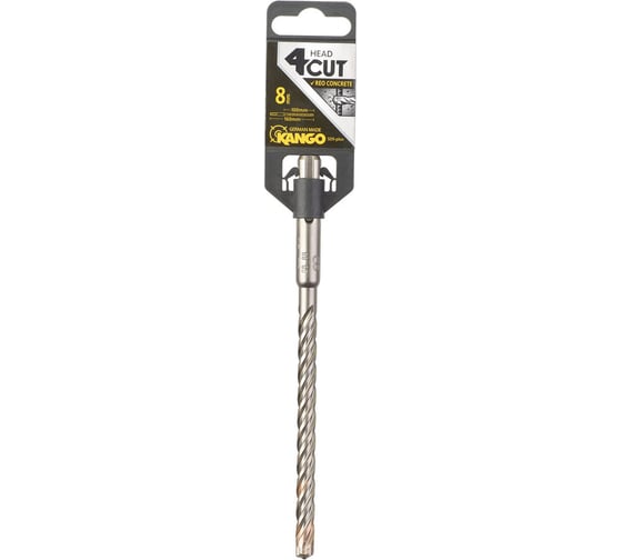 Бур (8х160 мм; SDS+; 4 режущие кромки) Kango K4P8160