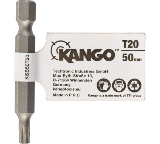 Бита (50 мм; Torx 20) Kango KSB50T20