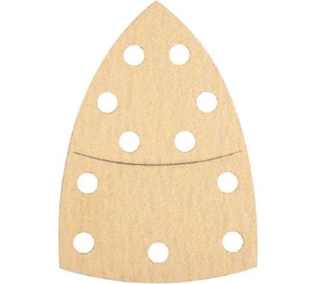 Шлифовальный лист на бумажной основе 102x150 мм, P60, 5 шт, под липучку Abraforce АМ68651