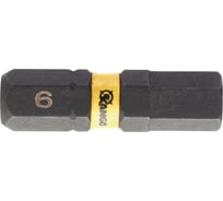 Бита для импульсного закручивания MXM (2 шт; 25 мм; HEX6; блистер) Kango KIB225HEX6