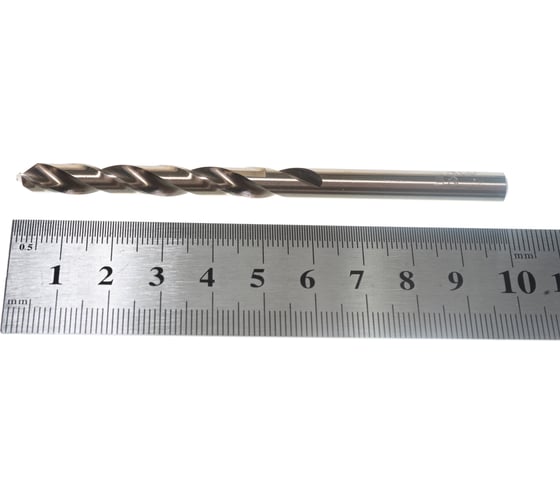 Сверло по металлу Power-Cobalt (6.5х101 мм; Р6М5К5) Hagwert 568065