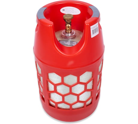 Баллон полимерно-композитный газовый, красный, 18 л (LPG/СУГ) RSV COMPOSITE RSV18RED