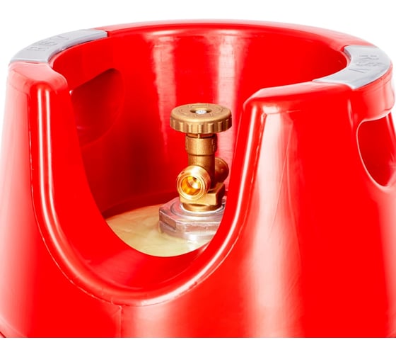 Баллон полимерно-композитный газовый, красный, 18 л (LPG/СУГ) RSV COMPOSITE RSV18RED
