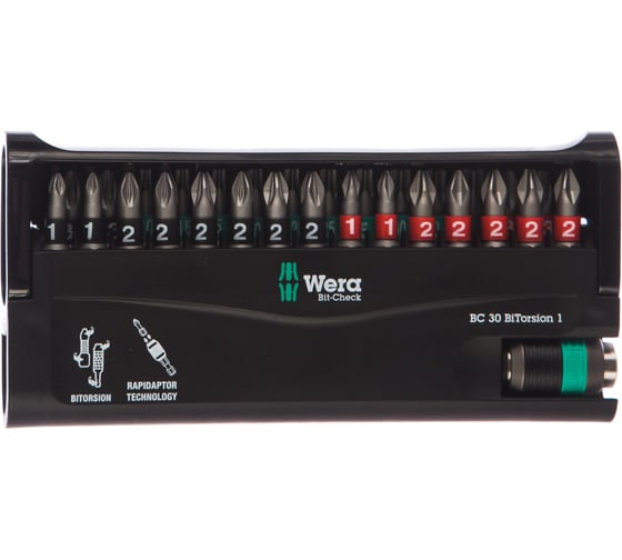 Набор бит (30 шт.) WERA WE-057430