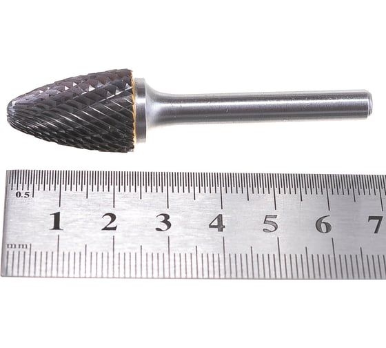Твердосплавная борфреза тип F (16х25 мм; хв-к 6 мм) MESSER F1625M06