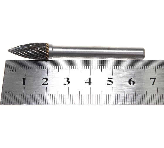 Твердосплавная борфреза тип G (8х17 мм; хв-к 6 мм) MESSER G0817M06