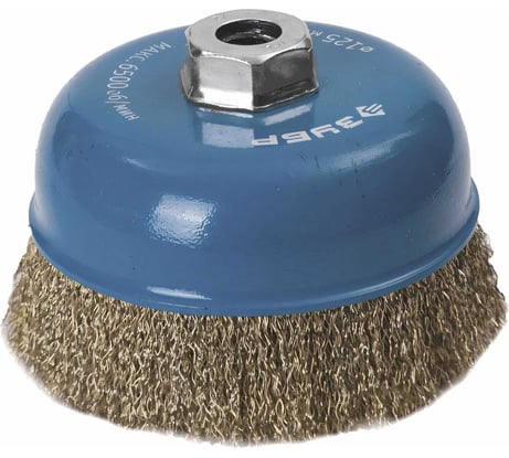 Щетка чашечная для УШМ (125 мм; М14) ЗУБР 3526-125_z02