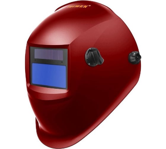 Сварочная маска с автоматическим светофильтром TECMEN ADF - 715S 9-13 TM15 красная 510323