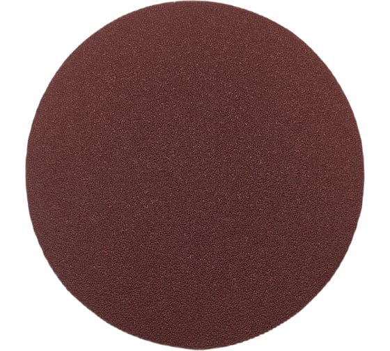 Круг шлифовальный RED D 180 мм, на липучке, Р60, без отверстий, 10 шт PADU RED-10шт-D180-Без-Отверстий-60