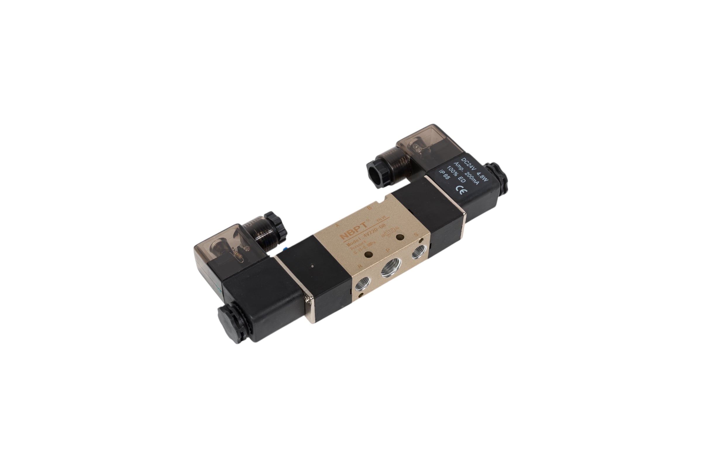 Пневмораспределитель5/24V220-08-DC24VG1/4"NBPT57629