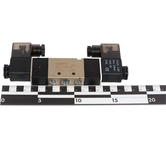 Пневмораспределитель 5/2 4V220-08-DC 24V G1/4" NBPT 57629