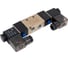 Пневмораспределитель 5/2 4V220-08-AC220V G1/4" NBPT 57636 4