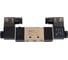 Пневмораспределитель 5/2 4V220-08-AC220V G1/4" NBPT 57636 5