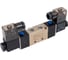 Пневмораспределитель 5/2 4V220-08-AC220V G1/4" NBPT 57636 6