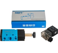 Пневмораспределитель 5/2 4V210-08-AC220V G1/4" NBPT 57612