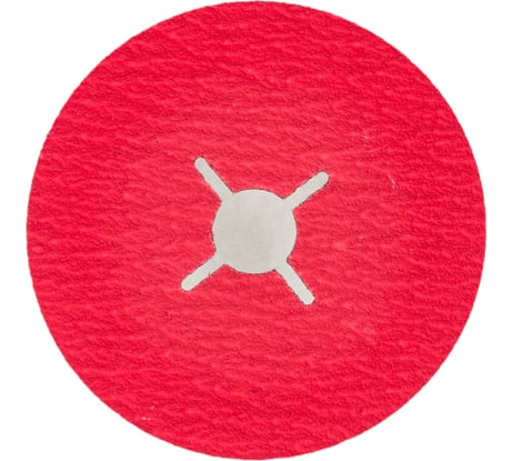 Фибровый шлифовальный круг CR5229 125x22 мм, керамика, P80, 10 шт Interflex 3024802501-10