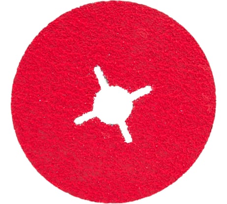 Фибровый шлифовальный круг CR5229 125x22 мм, керамика, P40, 10 шт Interflex 3024402501-10