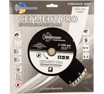 Диск алмазный отрезной Сегмент PRO (230х22.2 мм) TRIO-DIAMOND SP156 15622873